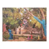 Ronson Culibrina, The Nipa Hut, oil on canvas