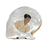 P.Leon, Iligan (Mindanao), oil on mother-of-pearl shell
