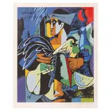 Angelito Antonio, Sabungero, 34/50 serigraph