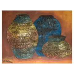 J.D. Castro, Still Life, oil on canvas