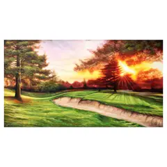 A Forest by Marco Coching, oil on canvas, offered Apr 2024