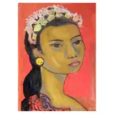 Arie Smit, Portrait of a Lady, oil on canvas