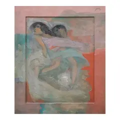 Jeff Dizon, Dos Marias, oil on canvas