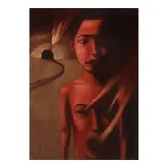 Lynyrd Paras, Untitled, oil on board