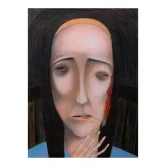 Lynyrd Paras, Untitled, pastel on paper