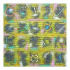 Sam Penaso, Takeshi’s Castle, acrylic on canvas