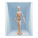 Rob Lucas Shook, Stick Figure, oil on canvas