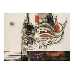 Olan Ventura, Untitled, mixed media