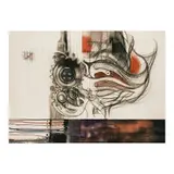Olan Ventura, Untitled, mixed media