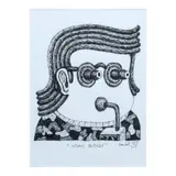 Richard Quebral, Insan Budoy, ink on paper