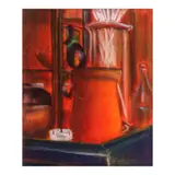 Kimbs Soriano, Still Life, pastel on felt paper