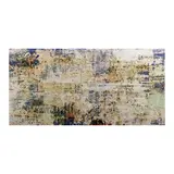 Sio Montera, Silverscape, mixed media on canvas