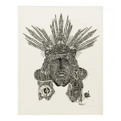 Epjey Pacheco, Untitled, pen and ink on paper