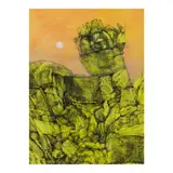 In Afternoon's Golden Light by Juvenal Sansó Garrit, acrylic on paper, offered Jan 2024