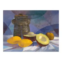 Cubi, Still Life, oil on canvas