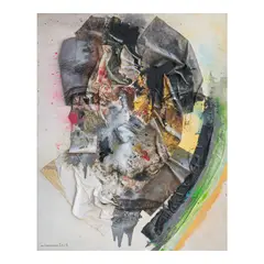 Martin Honasan, Untitled, mixed media on canvas