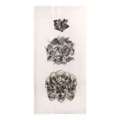 Lui Gonzales, A Desire to draw images that Other People are Also Doing, pen and ink on tracing paper