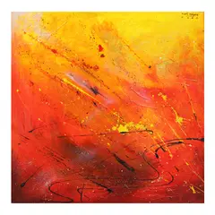 Celebration by Nani Reyes, oil on canvas, offered Jan 2024