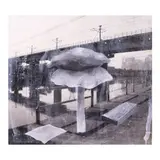 Teo Esguerra, Parts of a Bed, acrylic and photo transfer on canvas