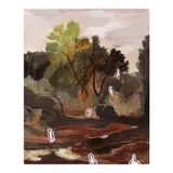 Seven Lucky Seven by Victoria Montinola, oil on canvas, offered Jan 2024