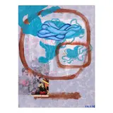 Isabel Santos, Everlasting Itch, mixed media on canvas
