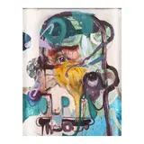 August Lyle Espino, "OLP", acrylic on canvas