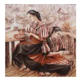 Salima Saway, Untitled, oil on canvas