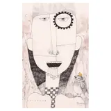 I love My Pet by Omi Reyes and Anna De Leon Collaboration, mixed media on paper, offered Oct 2023