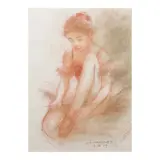 Jun A. Martinez, Ballerina, pastel on paper