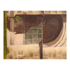Untitled by Felix De Castro, oil on canvas, offered Oct 2023