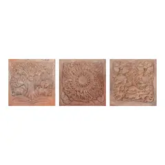 Kitty Taniguchi, a.) Cherusim Garden The Tree of Life
b.) The Greater Light
c.) The Fifth Bay, terracotta each