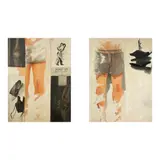 Cecil Go, a.) Shattered Dreams 1
b.) Shattered Dreams 2, oil on canvas each