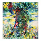 Allan Cosio, Abstract, acrylic on canvas