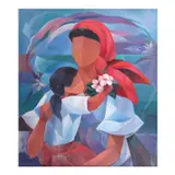 Oscar Salita, Mother and Child