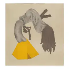 Untitled II by Jacob Lindo, graphite on paper, offered Jul 2023