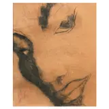 Unidentified artist, Untitled, charcoal on paper