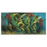 Buenaventura, Untitled (Dancers), oil on canvas
