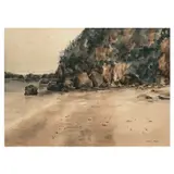 Rafael Cusi, Beach with Rocks