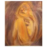 L. Batique, Nude, oil on canvas