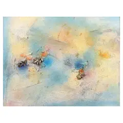 Raul Piedra, Abstract, mixed media on canvas