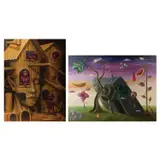 a. Untitled b. Palaruan by a. Jzy Tilos<br & > b. Jeffrey Q. Guanlao, a. oil on canvas<br /> b. oil on canvas, offered Jul 2023