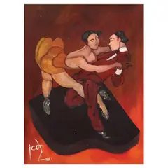Jericho Santos, Embrace Series, mixed media