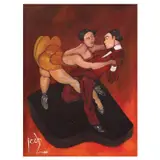 Jericho Santos, Embrace Series, mixed media