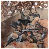 Marcel Antonio, Anero I, oil and acrylic on canvas