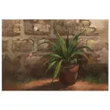 Still Life by Cesar Buenaventura, oil on canvas, offered Jul 2023