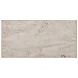 Norma Belleza, Fiesta, pen and ink on paper