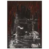 Christian Carillaza, Untitled, oil and wood on canvas