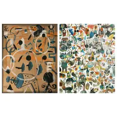 Beejay Esber, Painting 3, oil and acrylic on canvas