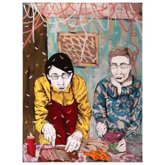Lui Manaig, Unconditional Love, acrylic on canvas