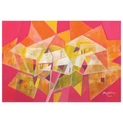 Romeo Gutierrez, Summer Place, acrylic on canvas